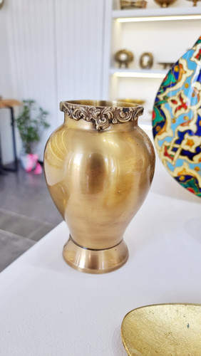 گلدان برنجی مپکو کالکشن گل